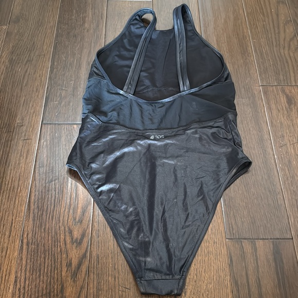 Black One-Piece ASOS Swimsuit size 10 - Picture 4 of 5